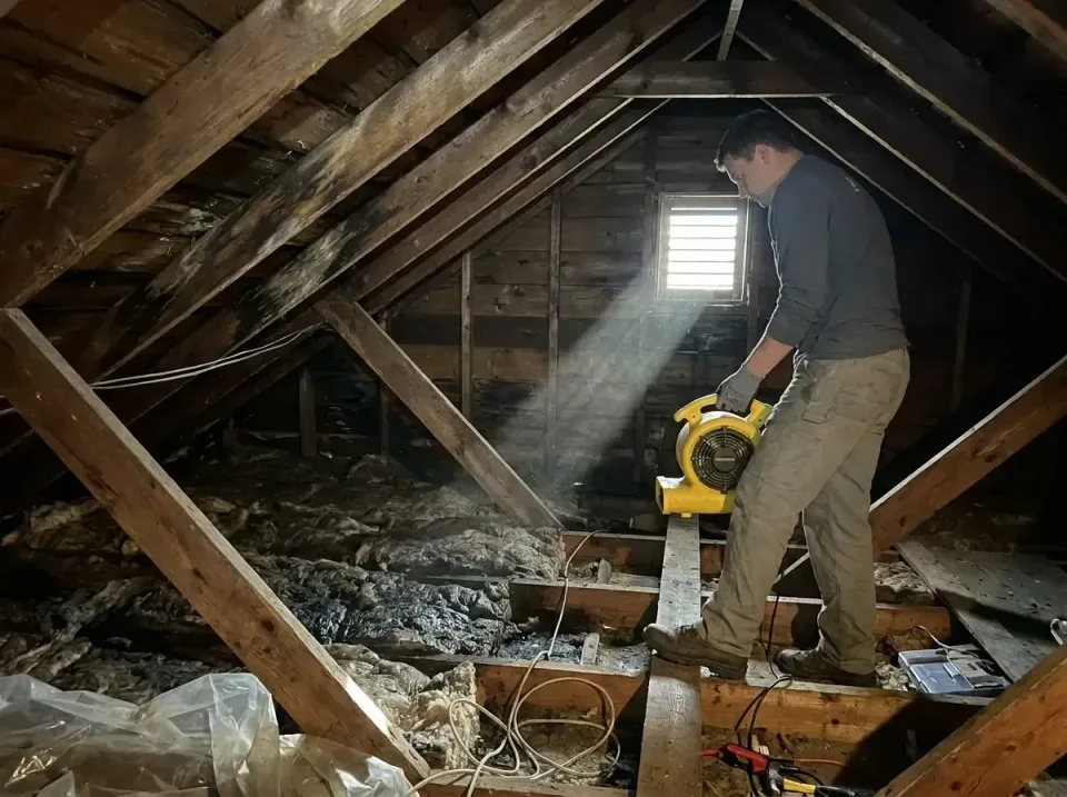 attic-water-damage-drying-proc-007 — frequently asked questions, Emergency Water Extraction & 24/7 Flood Response in Dayton,…